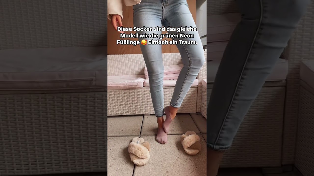 Nude color ped socks with slippers 