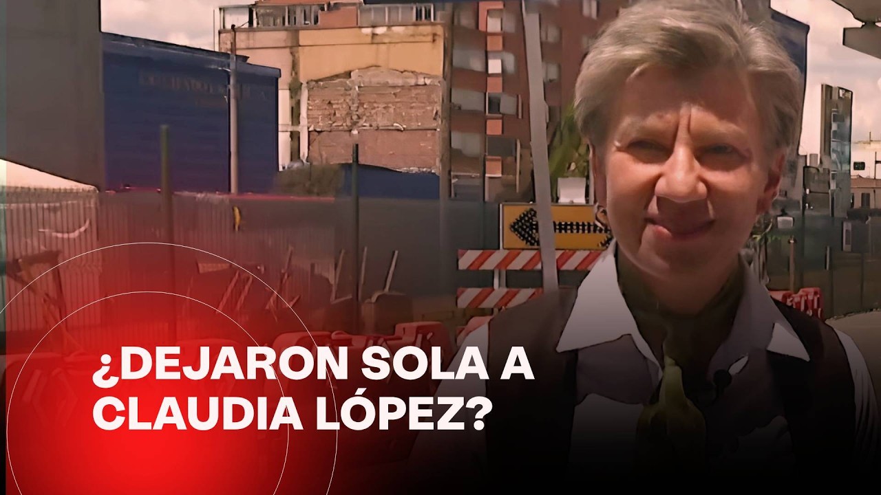 ¿Dejaron sola a Claudia López? la precandidata responde