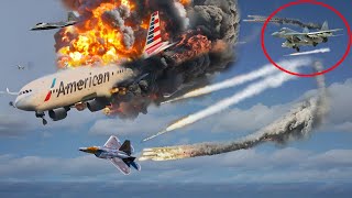 Russian MiG29 pilot fires missiles at US presidential plane and F22 fighter jet