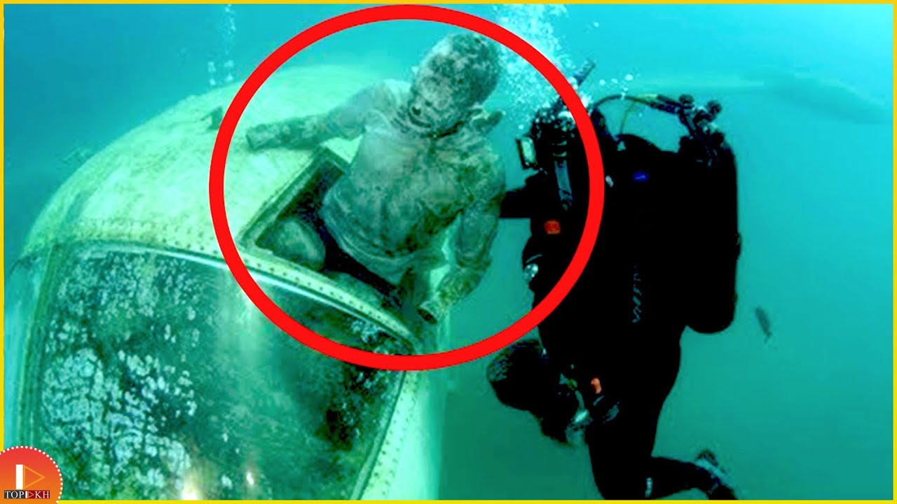 របស់ទាំងនេះត្រូវបានគេរកឃើញនៅក្រោមបាតសមុទ្រយ៉ាងអាថ៌កំបាំង- 8 Strangest Things Found By Sea Divers!