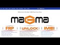 برنامج حذف اقوى حماية لهاتف سامسونج magma-tool