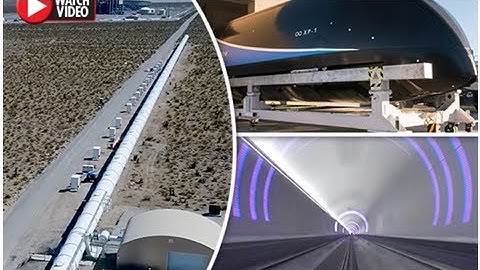 Transportation of the future: virgin unveil new 240mph hyperloop one