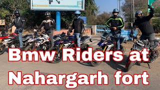 Bmw Riders At Nahargarh Fort : Jaipur Rajasthan A Visit To Nahargarh Fort Pratap Motorrad Jaipur