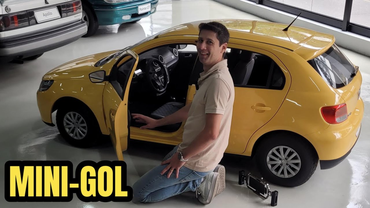 Conheça o "Mini-Gol" feito pela própria Volkswagen no lançamento do Gol G5 // Caçador de Carros