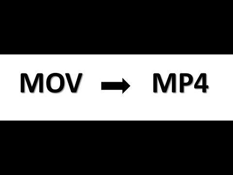 在Win10 將影片格式MOV 轉換影片 格式MP4 | How to convert movie format MOV to movie format MP4 on Win10