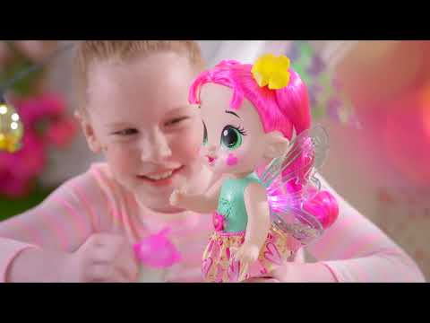 Інтерактивна лялька Baby Alive Glo Pixies Sammie Shimmer Хасбро F2595 Hasbro Оригинал, відео 2
