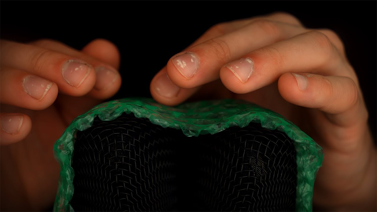 ASMR Simulated Ear Cleaning (bubble wrap on mic)