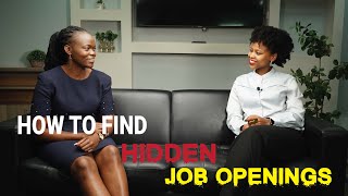 How To Find  Hidden  Job Openings