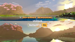 BetterRTX vs Deferred Rendering - Round 2 - a comparison - Minecraft Beta & Preview - 1.21.70.22