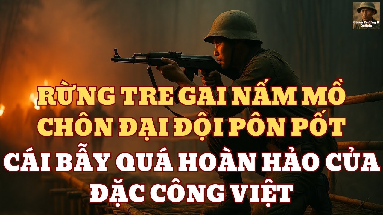 NẤM MỒ CHÔN Đại Đội Pôn Pốt Ở Rừng Tre gai - CÁI BẪY Của Đặc Công Việt Quá HOÀN HẢO |