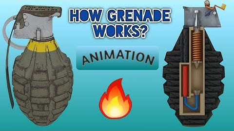 How grenade works? 3D animation 24fps (In Hindi) || ग्रेनेड काम कैसे करता है?