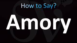 How to Pronounce Amory (CORRECTLY!)
How to Pronounce Amory (CORRECTLY!) How to Pronounce Amory (CORRECTLY!)