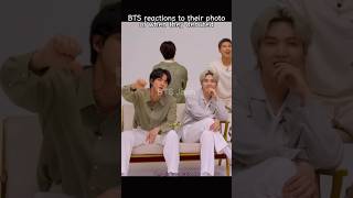 BTS reactions to their photo of when they debuted #bts #jin #jimin #suga #rm #jhope #v #jungkook