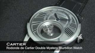 cartier mysterious double tourbillon pocket watch