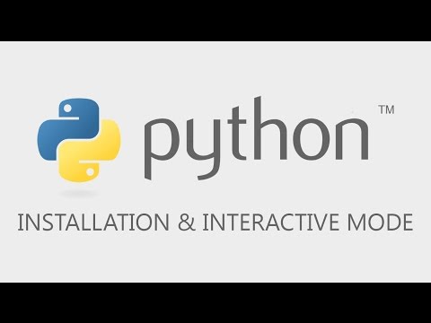 Python Tutorial - Installation and Interactive Mode