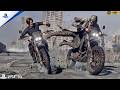 Leon vs Victor Gideon Bike Boss Fight | LOOKS ABSOLUTELY SCARY (PS5 4K 60FPS) RE 9 (No HUD)