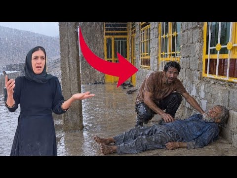 Hossein’s heart-wrenching encounter with a homeless old man in the rain; what bitter fate awaits him