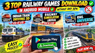 HOW TO DOWNLOAD 🤩🥳INDIAN TRAIN DRIVING 3D, RAIL UNIVERSE, AND RAILWAY SIMULATOR INDIA || MUKESHDI... screenshot 4