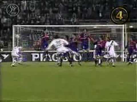 Recoba vs Bologna Free Kick