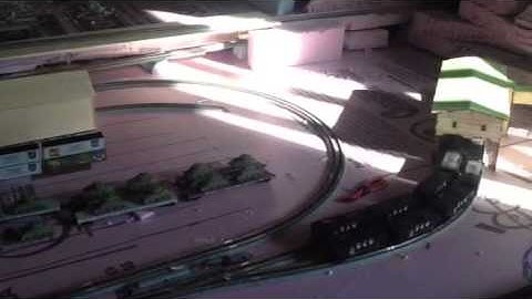 Z scale Appalachian model railroad update