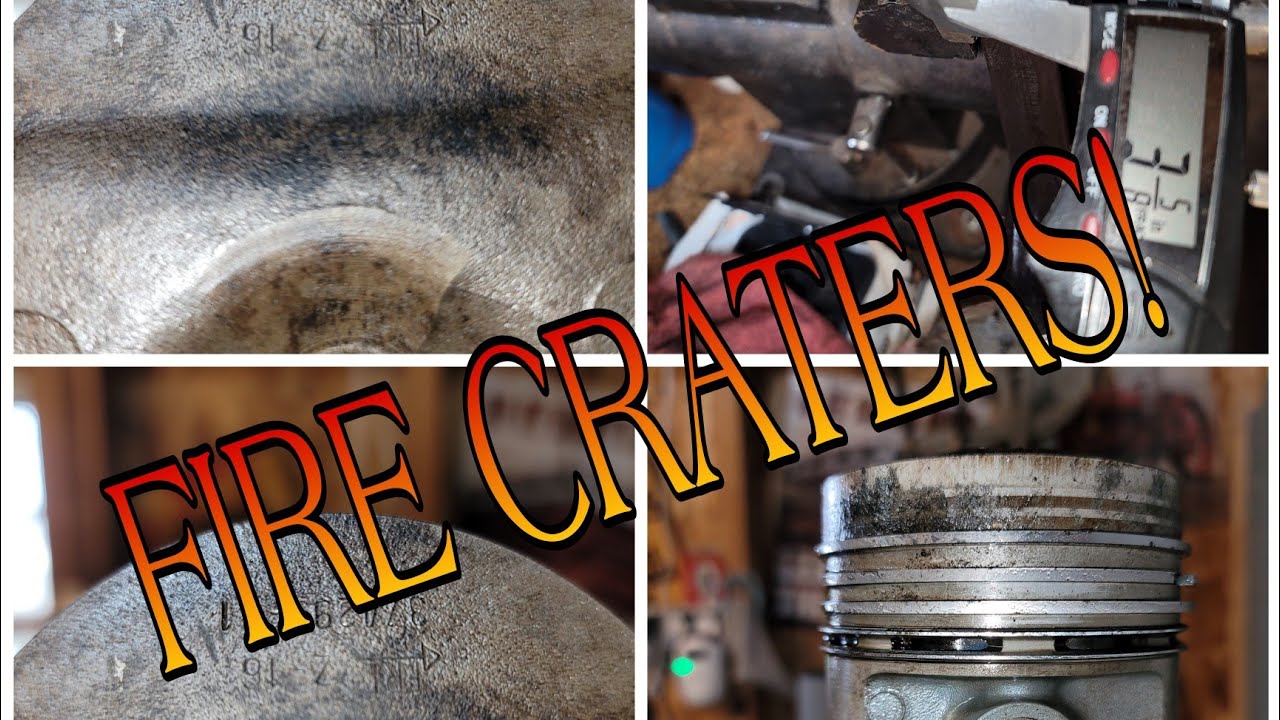 International Farmall 300 Utility Engine Disassembly! - YouTube
