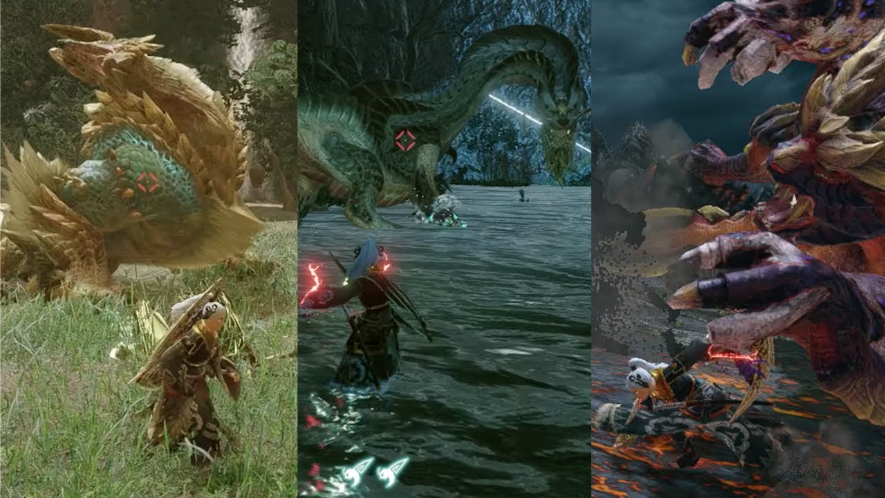 asmr | monster hunter rise (hub quests)