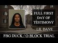 Lil dave testifies about the leadership and structure of o block at fbg duck oblock trial