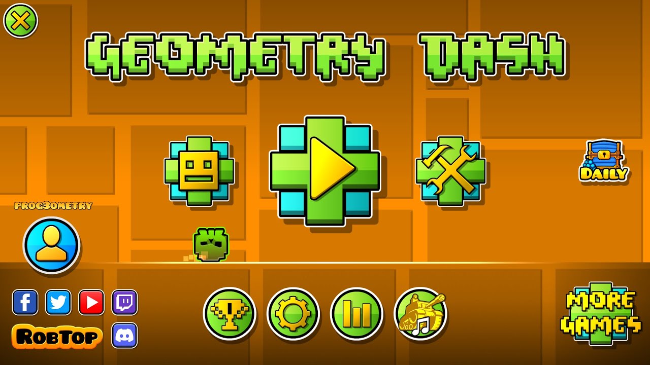 All my levels in Geometry Dash part 1 - YouTube