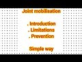 Joint mobilisation || intro #kinesiology #dpt