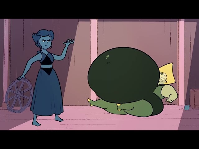 Peridot and Lapis Soda Inflation Animation class=