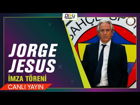 Jorge Jesus imza töreni / Canlı Yayın