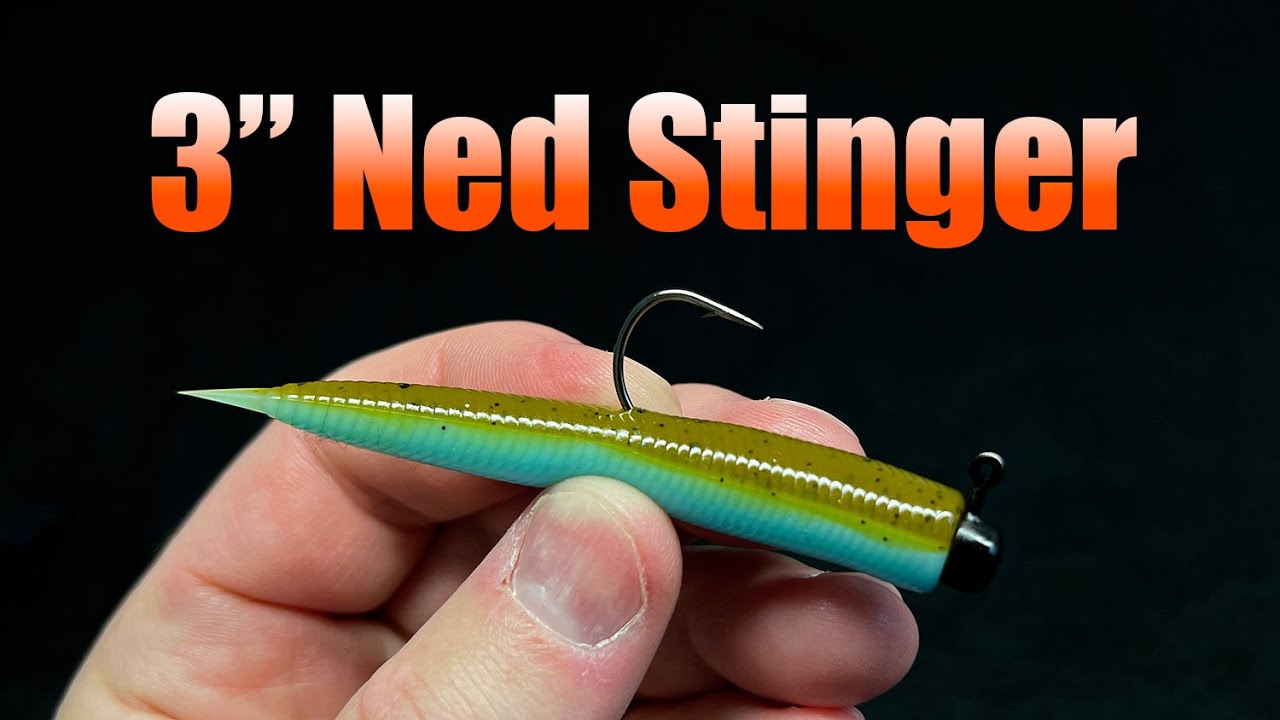 3″ Ned Stinger – Great Smallmouth Bass & Largemouth Bass Bait