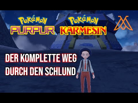 Pokemon Karmesin und Purpur - Der Komplette weg durch den Schlund in 5min 