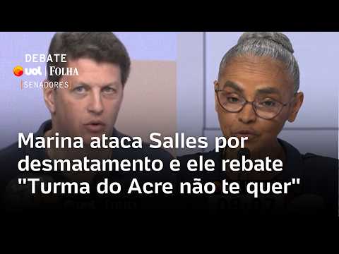 Marina acusa Salles por desmatamento e ex-ministro rebate ataque: "Turma do Acre não te quer"