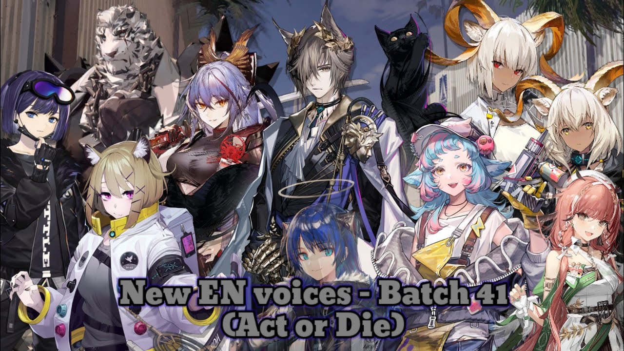 New Arknights English Voices | Batch 41 datamined (13/11/2025 update)