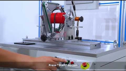 Horizontal Balancing Machine PHQ 16FA Step 3, Calibration