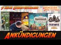 Faraway, Dune: Imperium, Arche Nova, Navoria ... 9 neue Brettspiele-Erweiterungen angekündigt