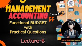 Functional budget | Master budget | Management accounting | Lecture - 6 | B.com | sem-5 | #bcom
