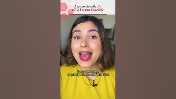 O imposto de renda não é calculado em cima do seu salário!