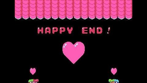 Bubble Bobble - NES - 1P+2P end