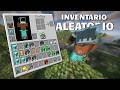 Minecraft, pero mi inventario es ALEATORIO