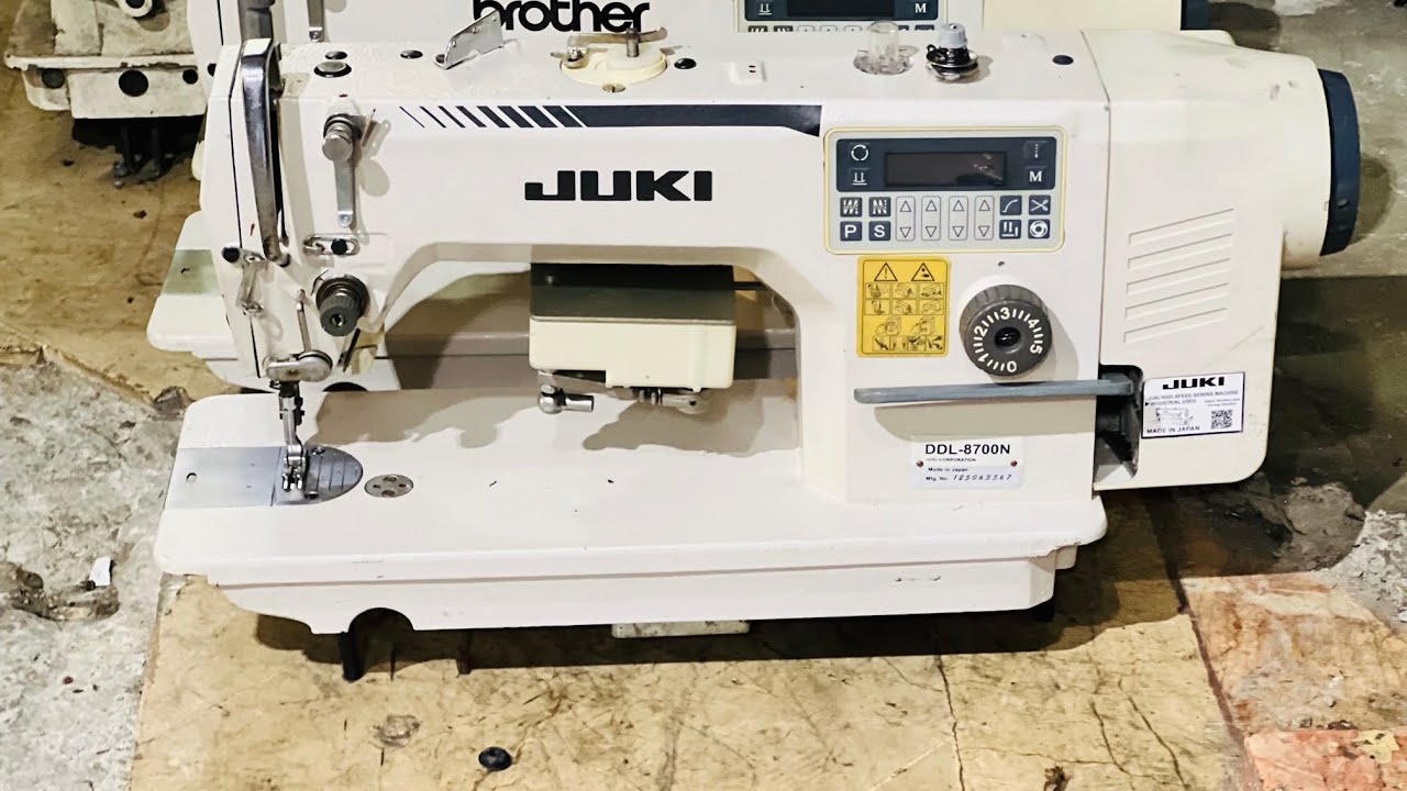 juki machine hol sell rat lahore market bast condition machine ddl 8700 khizer borther lahore market
