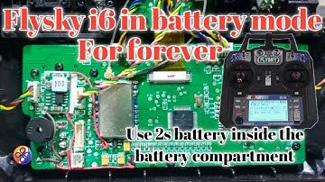 flysky i6 in battery mode