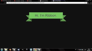 Pure CSS3 Ribbon [CSS]
