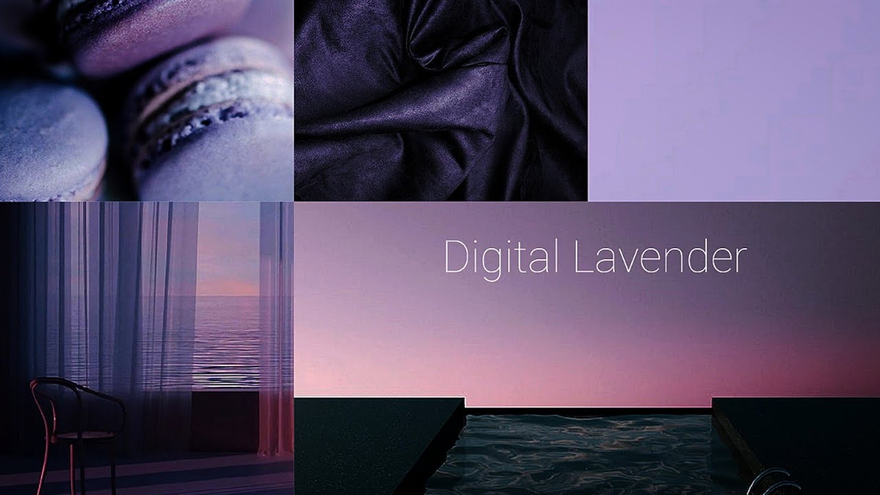 Color Trends 2023 | Digital Lavender Color Palette