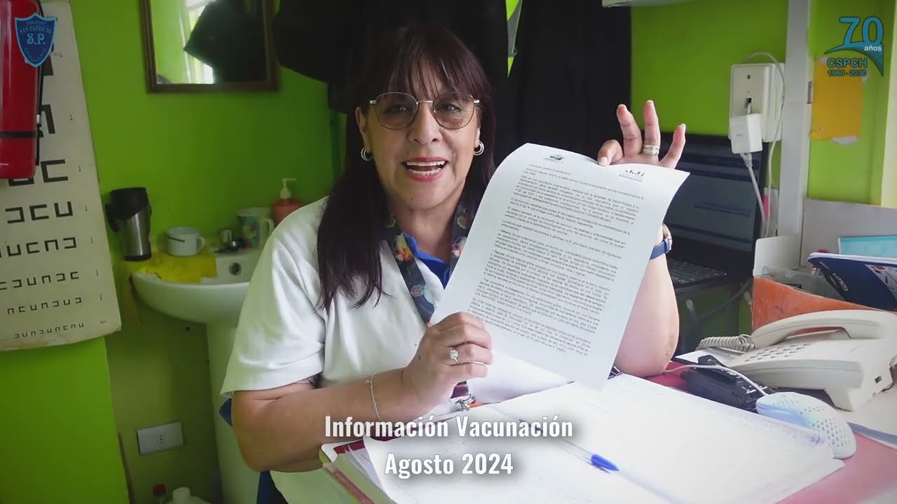 Información sobre Vacunación Agosto 2024