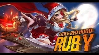 Mobile Legends New Hero: RUBY LITTLE RED HOOD with New Skins