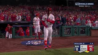 Bryce Harper Go-Ahead Home Run | 2022 World Series Game 3 (4K HDR)