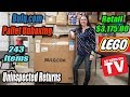 Bulq.com Pallet Unboxing - Lego, As Seen on TV - Retail $3,175.00 - 243 Items - Uninspected Returns