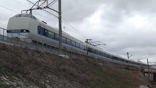 試****M 683系N03編成 (元北越急行車) 吹田出場試運転